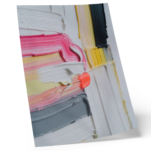 Kunstdruck leinwand Abstrakte Farbstreifen, dynamische Textur