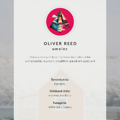 Kunstdruck leinwand Scheune am Hang, Winterlandschaft, Wald, Nebel