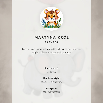 Poster Elefant mit Ballon, Kinderfreude, rosa