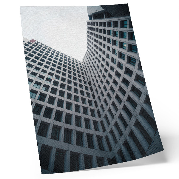 Kunstdruck leinwand Vertikale Linien in der modernen Architektur