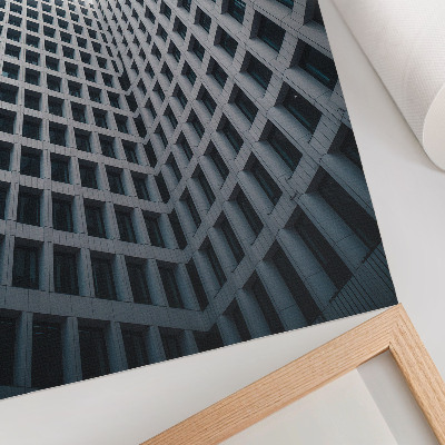 Kunstdruck leinwand Vertikale Linien in der modernen Architektur