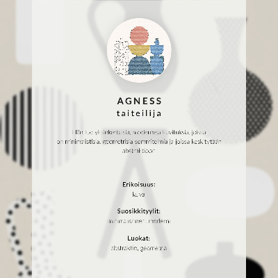 Poster Geometrische Architektur, Farben, Harmonie, Raum