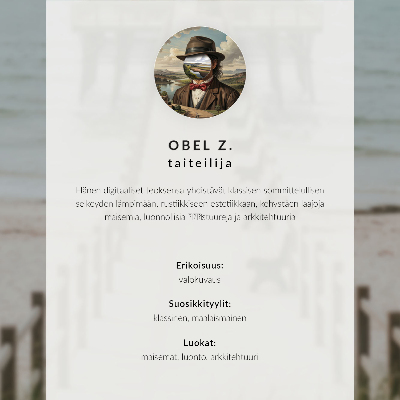 Wandposter Eine Berglandschaft mit einer einsamen Hütte inmitten der Natur