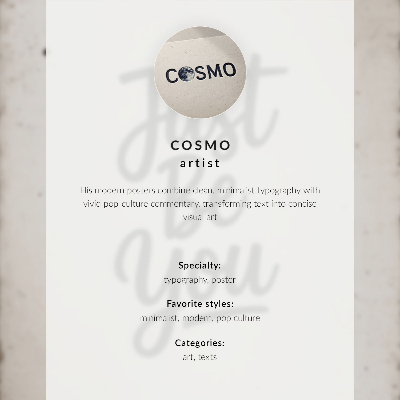 Wandposter Minimalistischer Buchstabe H, moderne Details, Pastelltöne