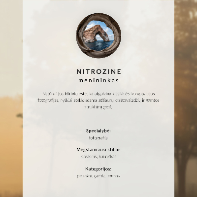 Poster Baum im Schnee, Winterlandschaft, Minimalismus