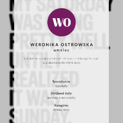 Poster Schwarzer Text auf weißem Hintergrund mit einer Liste von Optionen