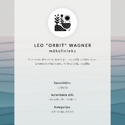 Wandposter Kaffeetasse in warmen Farben, minimalistisch