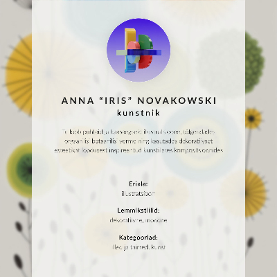 Kunstdruck leinwand Farbenfrohe geometrische Blumen auf hellem Hintergrund