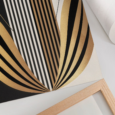 Kunstdruck leinwand Architektonische Linien kontrastieren Eleganz und Modernität