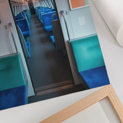 Poster Moderne geometrische Innenarchitektur harmonisch