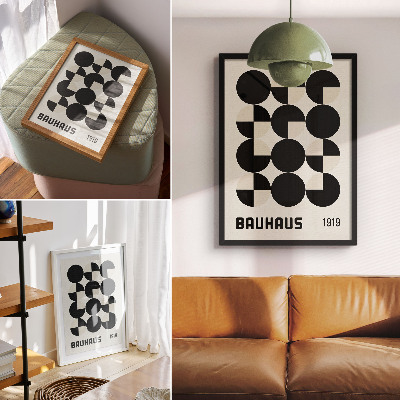 Poster Geometrische Formen, Harmonie, Moderne, Minimalismus