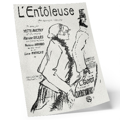 Poster Armer Straßenläufer! (1893) Kupferstich von Henri de Toulouse-Lautrec
