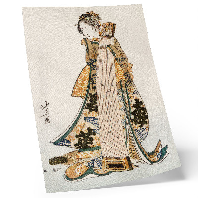 Wandposter Japanischer Hokusai (1760-1849) im Vintage-Ukiyo-e-Stil