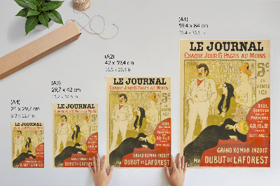 Poster La Traite des Blanches von Théophile-Alexandre Pierre Steinlen