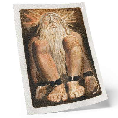 Wandposter Das erste Buch Urizen, Tafel 3 (Bentley 22)