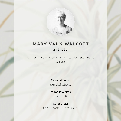 Poster Wilde Ananas (Tillandsia fasciculata) (1921) von Mary Vaux Walcott