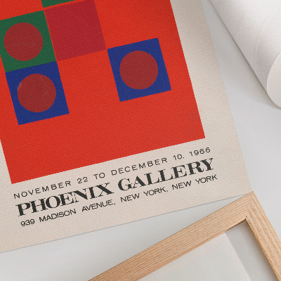 Wandposter Robert Wiegands Ausstellungsplakat (1965)