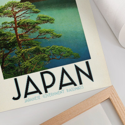 Poster Eine Reise nach Japan in den 1930er Jahren