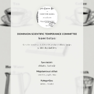 Kunstdruck leinwand Sichere Stimulanzien durch den Dominion Scientific Absorption Committee
