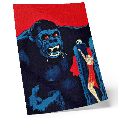 Poster Dänisches Filmplakat für King Kong (1933)
