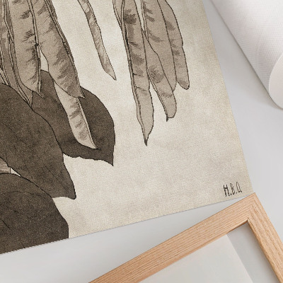 Wandposter Der rote Wurm (1915) von Hannah Borger Overbeck