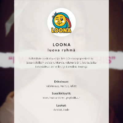 Poster Rote Hand mit Ringen vor einem Hintergrund aus Symbolen