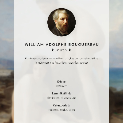 Poster Badende Frauen von William Adolphe Bouguereau