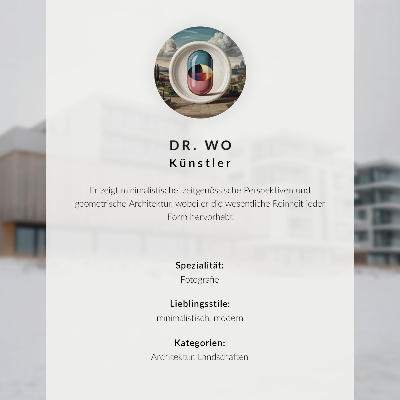 Poster Eine moderne Brücke über ruhiges Wasser