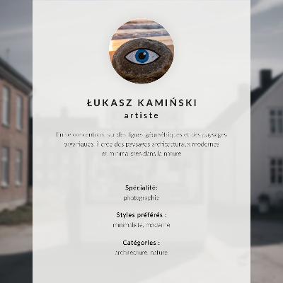 Kunstdruck poster Minimalismus, Frieden, Person, Treppe, Architektur