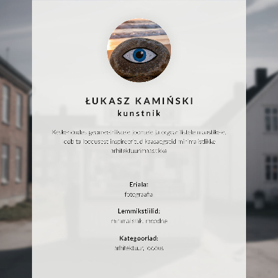 Kunstdruck poster Minimalismus, Frieden, Person, Treppe, Architektur