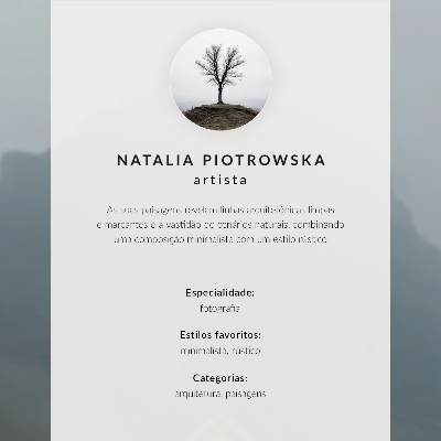 Poster Ein minimalistisches Winterhaus vor der Kulisse von Schnee