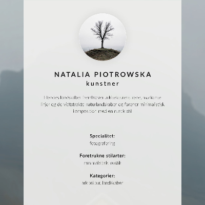 Poster Ein minimalistisches Winterhaus vor der Kulisse von Schnee