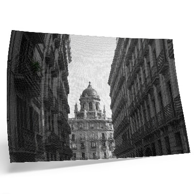 Poster Symmetrische Fassaden historischer Stadtarchitektur