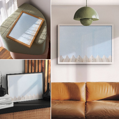 Kunstdruck poster Moderne Architektur, minimalistische Linien