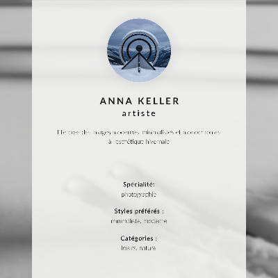 Poster Ozeanwellen, Surfer, Ruhe, Minimalismus