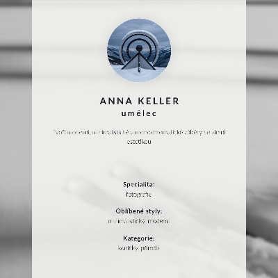 Poster Ozeanwellen, Surfer, Ruhe, Minimalismus