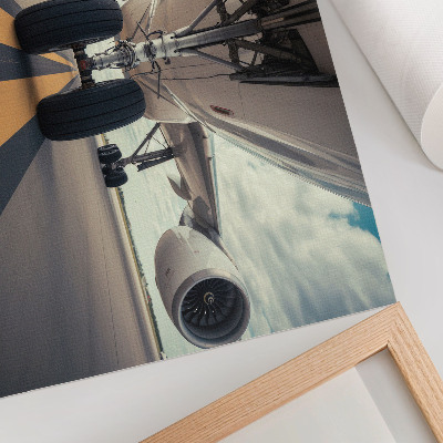 Kunstdruck poster Einzelhandel für Flugzeugfahrwerke Sky Dynamics