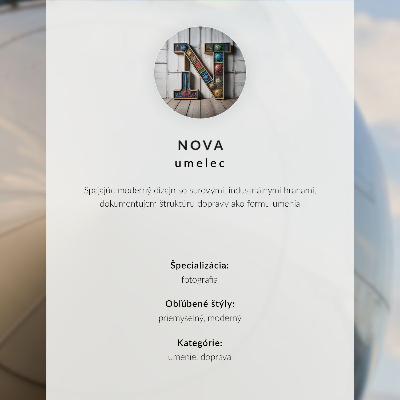 Poster kunstdruck Vorderansicht eines Doppeldeckers, industrielle Eleganz