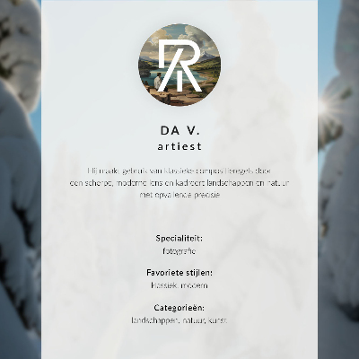 Poster Fjorde, Berge, Wasser, Sonnenuntergang, Harmonie der Natur