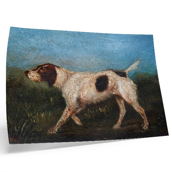 Kunstdruck poster Henri de Toulouse – Lautrec, La Gousse (1880) malt Hunde