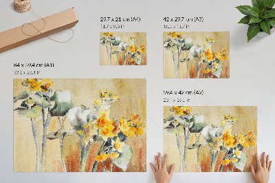 Kunstdruck poster Orangenblüten (1915) von Hannah Borger Overbeck