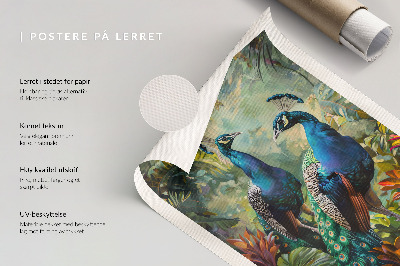 Poster Interaktion mit einem digitalen Bild einer Frau
