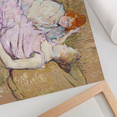 Kunstdruck poster Sofa (ca. 1894–1896) – ein hochauflösendes Gemälde von Henri de Toulouse-Lautrec