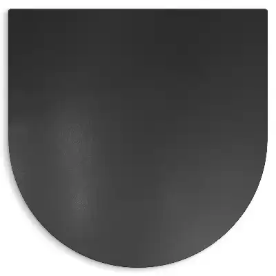Grillmatte als Bodenschutz halboval in 100x100 cm
