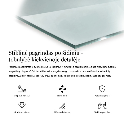 Glasplatte für Kaminöfen sechseckige transparente