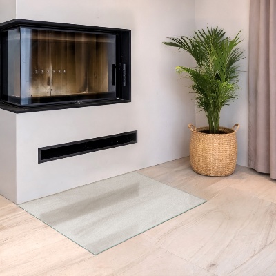 Glasplatte für Kamin Semitransparente rechteckige