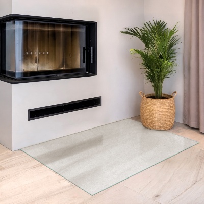 Glasplatte für Kamin Semitransparente rechteckige
