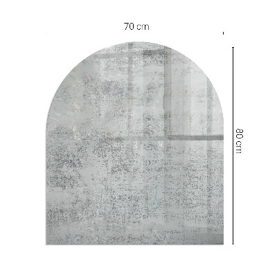 Glas unter Kamin halboval Abstrakte Hintergrundtextur