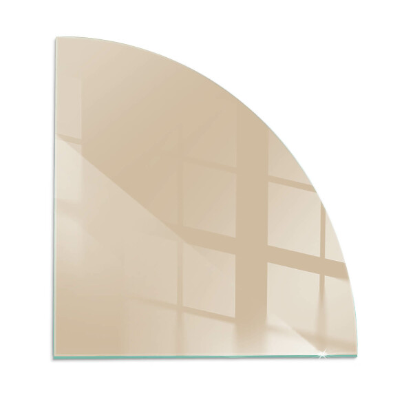 Glasplatte für Öfen quartal Farbe Beige