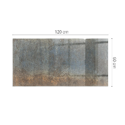 Glasplatte für Kamin rechteckig Abstraktes Texturmuster